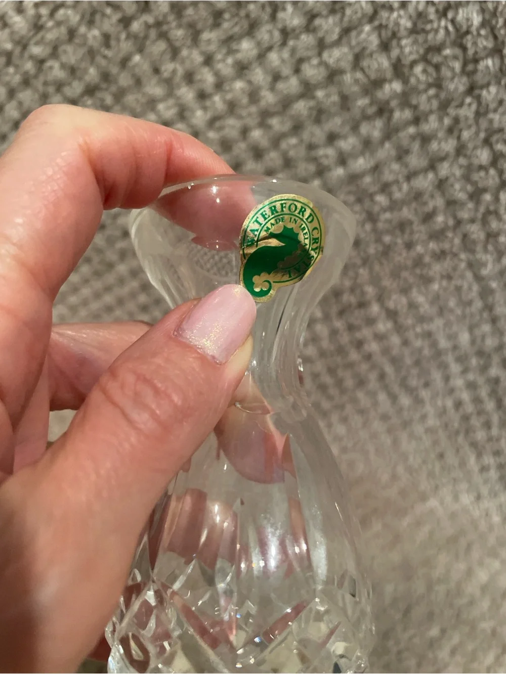 Waterford Bud Vase - Elegant Crystal Home Accent